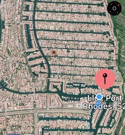 Apt Port Rhodes C, 2 Chbres, 2 Terrasses, Vue Sur Canal Principal De La Marina Et Sur Les Pyrenees * Empuriabrava